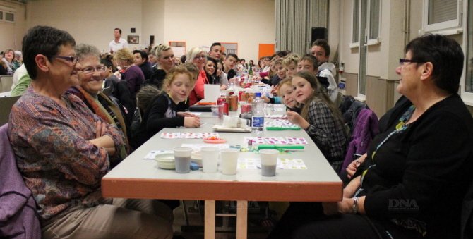 Plus de 300 personnes avaient fait le déplacement. PHOTO dna
